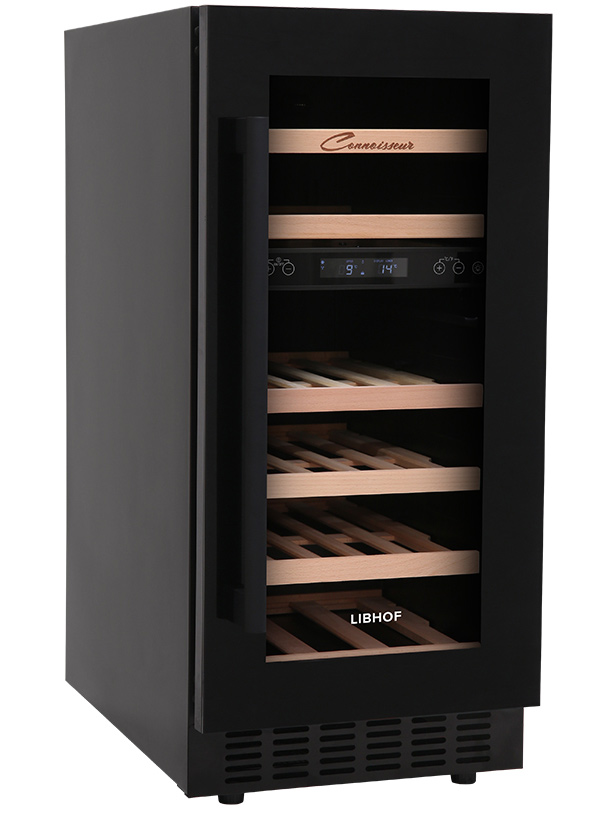 9965406 Винный шкаф Libhof CXD-28 черный STDN-0152000