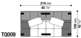B&B Italia Модульный секционный диван Tufty time sun-id-1414316 - Вид №43