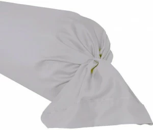 Alexandre Turpault Однотонная цилиндрическая подушка из хлопка Teo