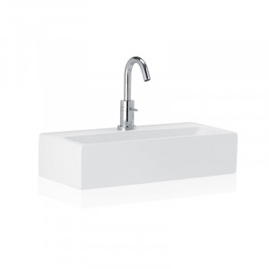 L120T0R1V1.100 Накладная раковина прямоугольная A. e T. Italia BOLD Белый глянцевый