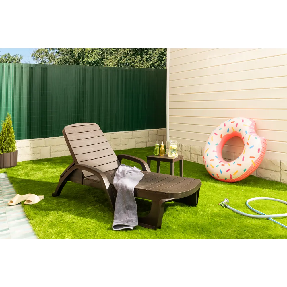 Santreyd Шезлонг Прованс — комфорт для отдыха в шоколадном оттенке 84759162 STLM-0054707 - Вид №5