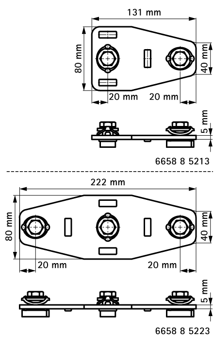 665885213 BIS RapidStrut® T- и X-образные соединители G2 (BUP1000) для создания конструкций из профиля Strut walraven  - Вид №1