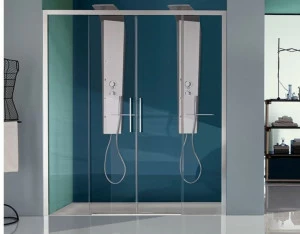 Samo Душевая ниша с четырехстворчатой ​​раздвижной дверью Eccelsa