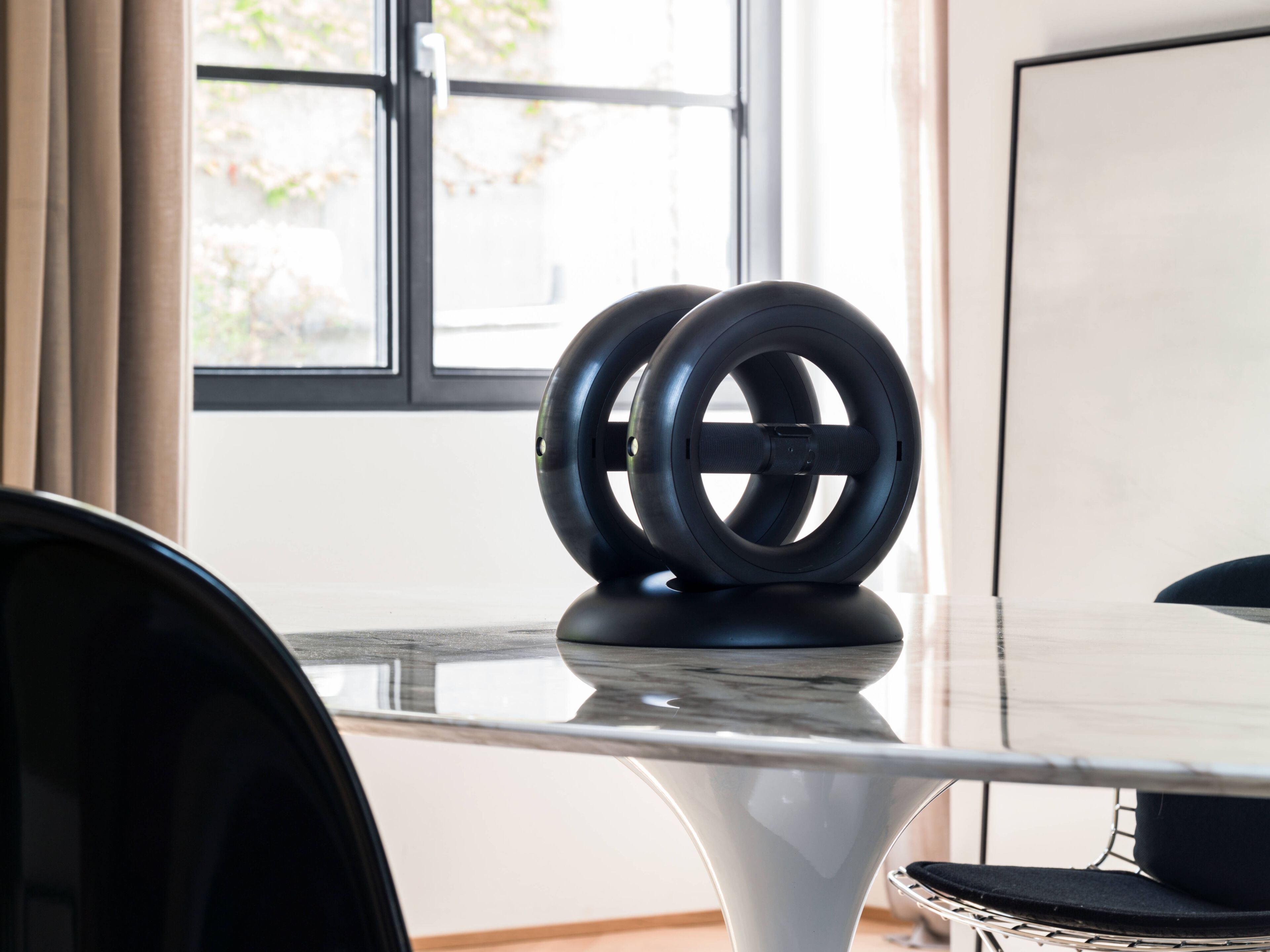 Велотренажер из дерева, стали и углеродного волокна Ciclotte CICLOTTE DTALES ARCH-00050246 - Вид №15