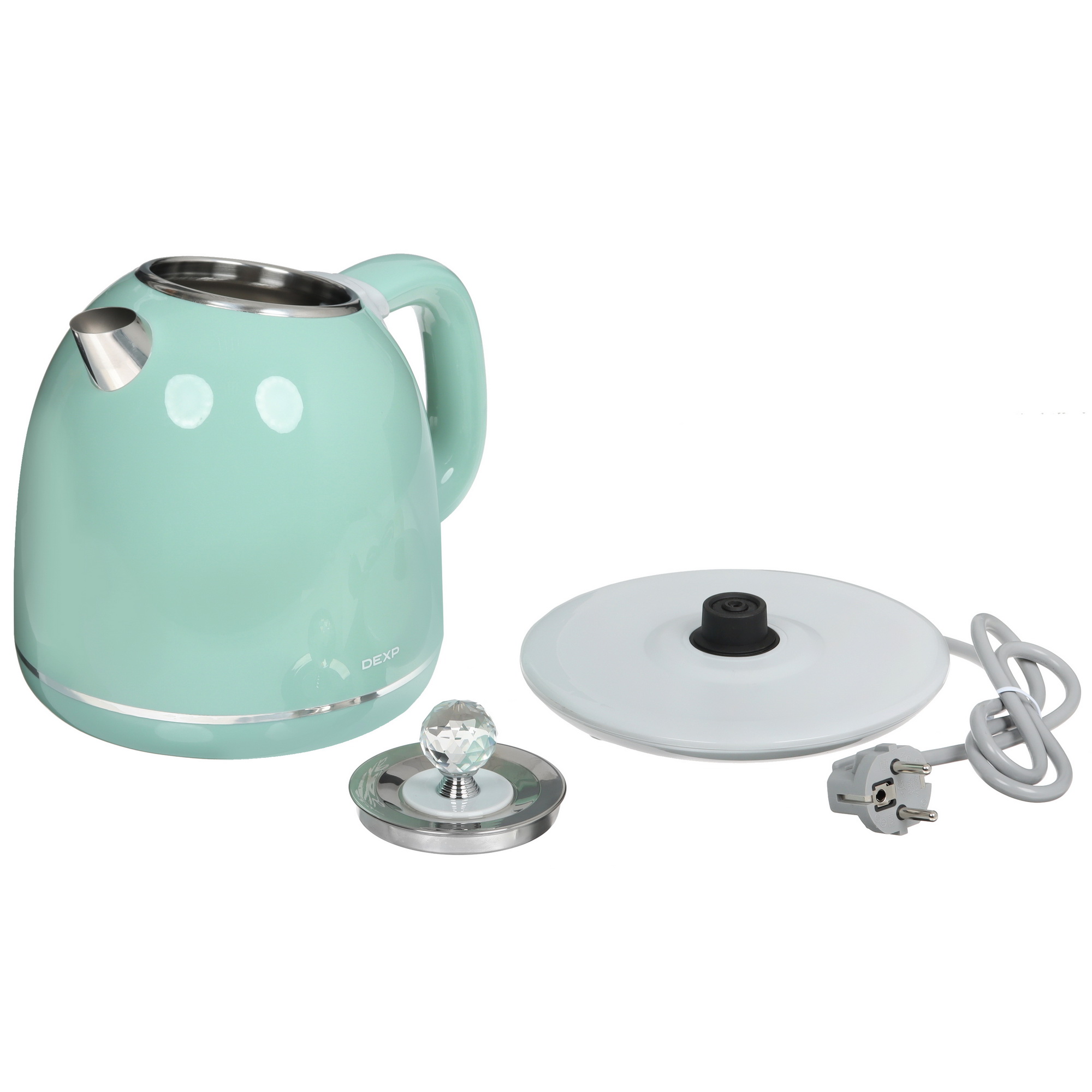 9058573 Электрочайник DEXP EK-19MTRT зеленый STDN-0005175 - Вид №4