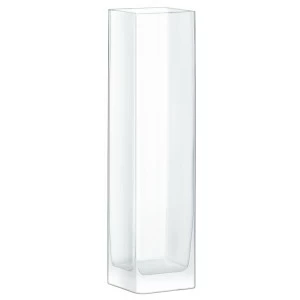 Ваза прямоугольная 40х10х10 см прозрачная Modular LSA INTERNATIONAL ДИЗАЙНЕРСКИЕ 253410 Прозрачный