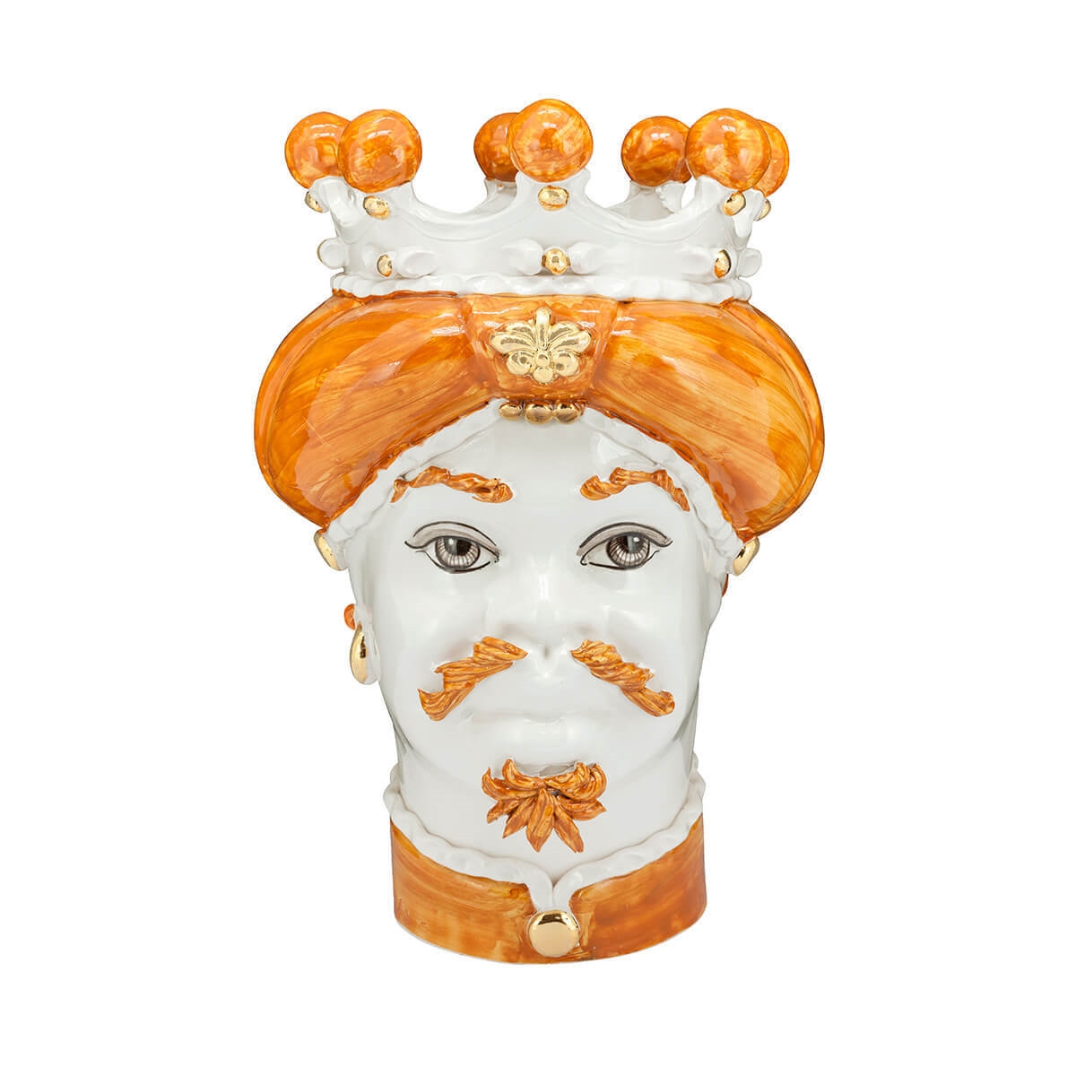 200843-25 ABHIKA ВАЗА MORO MAN MEDIUM NEW OCHER 