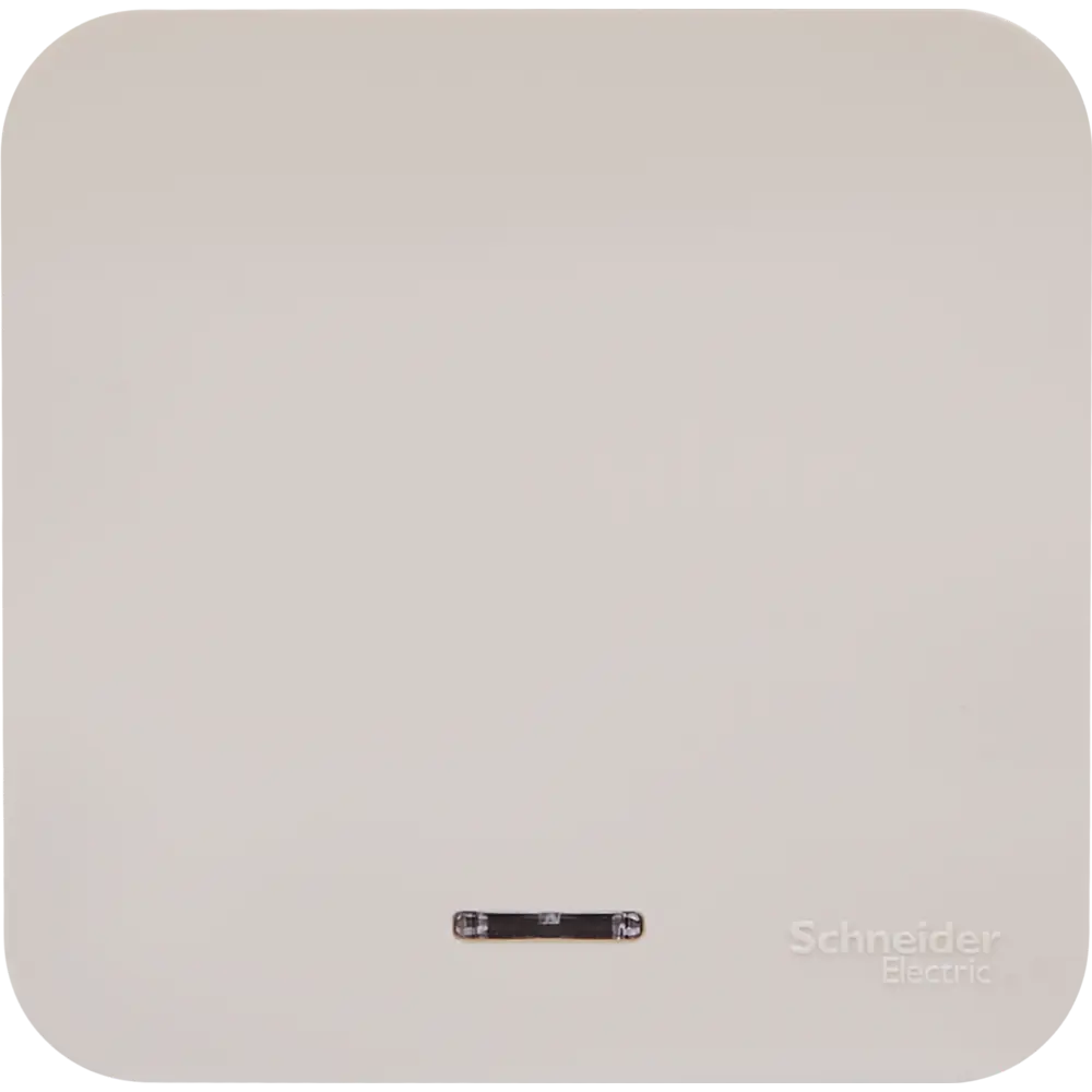 Выключатель накладной Schneider Electric Blanca 1 клавиша цвет бежевый SYSTEME ELECTRIC STLM-2044969 - Вид №1