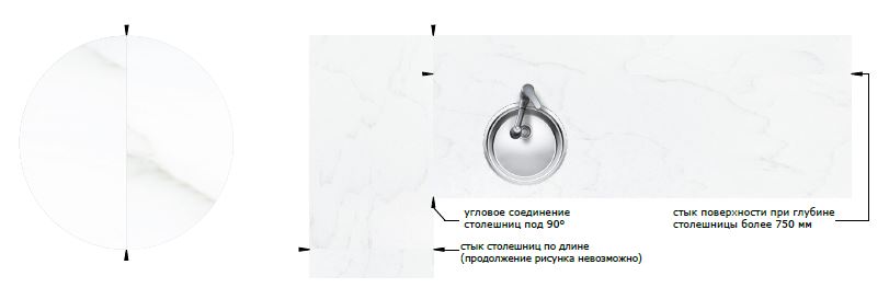 Столешницы для кухни - Феррари LIGRON LIST216 1808 - Вид №2