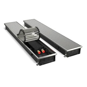 Внутрипольный конвектор Royal Thermo Atrium 1600x200x90 мм боковое подключение 1 теплообменник с решеткой