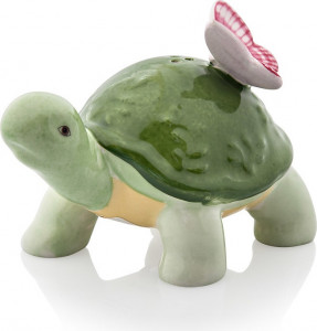 10573315 Lenox Набор солонка и перечница Lenox "Бабочки на лугу.Черепашки" 5см Фарфор