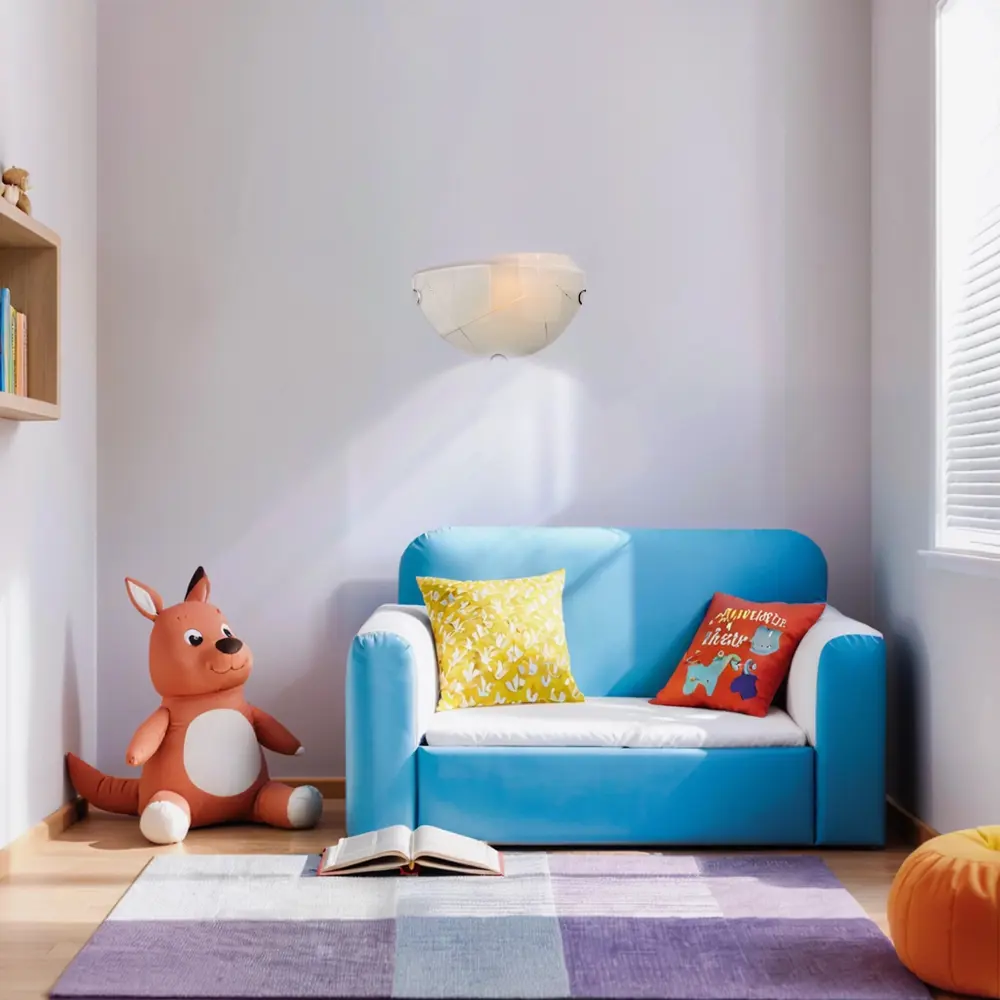 Бра РОССВЕТ Контур — современный настенный светильник с белым стеклянным плафоном 89426674 STLM-1577185 - Вид №9