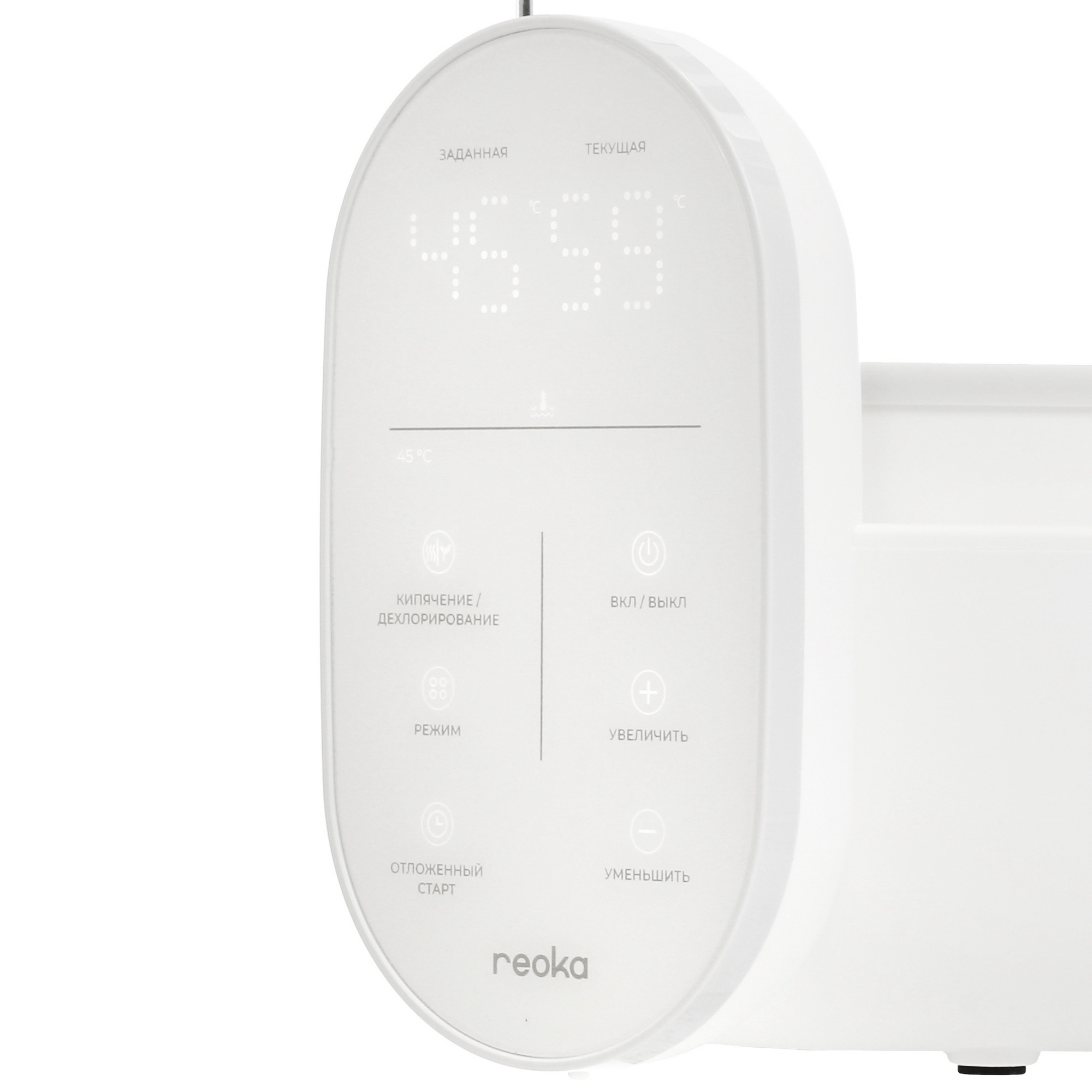 9977414 Электрочайник Reoka RKEK-08TSWG белый STDN-0007075 - Вид №4
