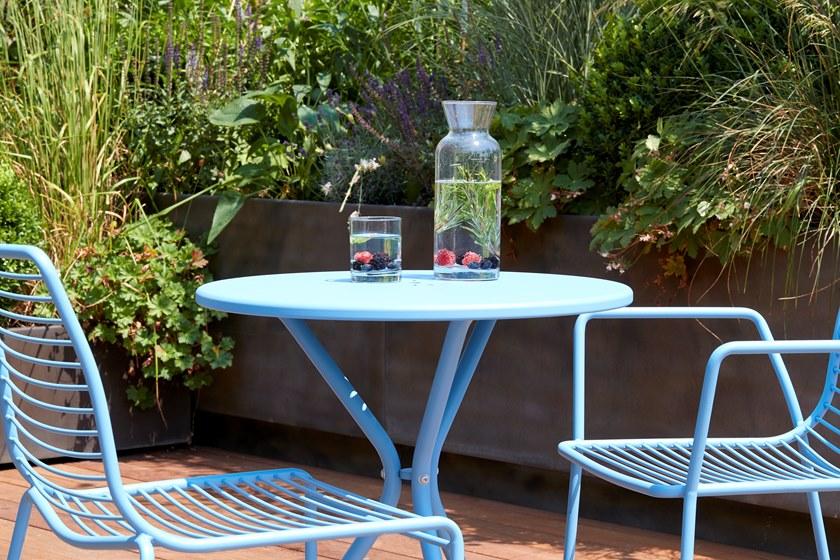 SCAB DESIGN Стул складной стальной с подлокотниками Summer sun-id-1475984 - Вид №11