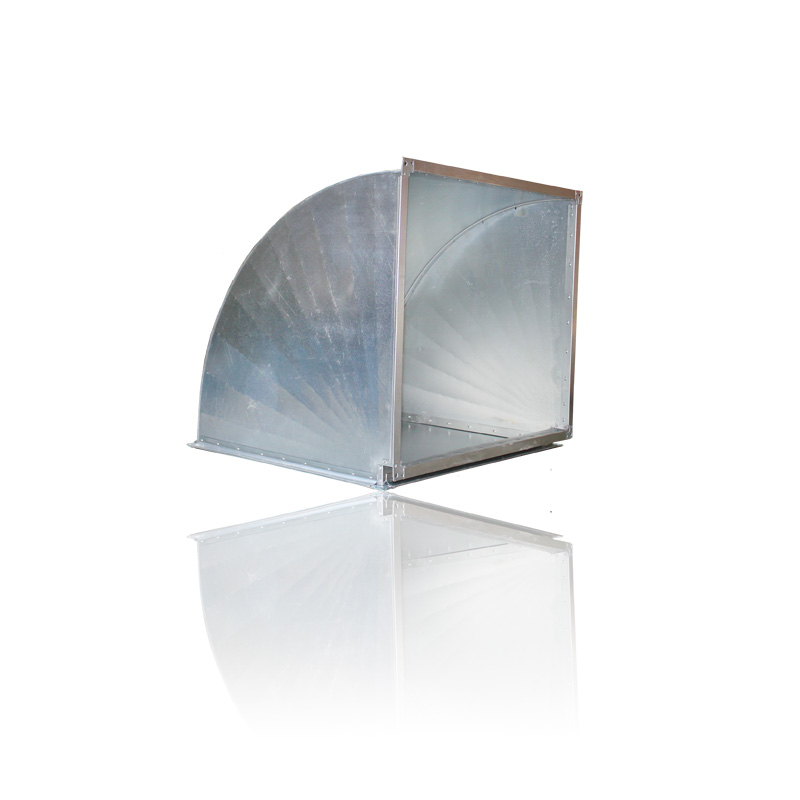 Отвод 90º прямоугольный (оц. сталь) 500х300 Santreyd sun-id-682188 - Вид №1