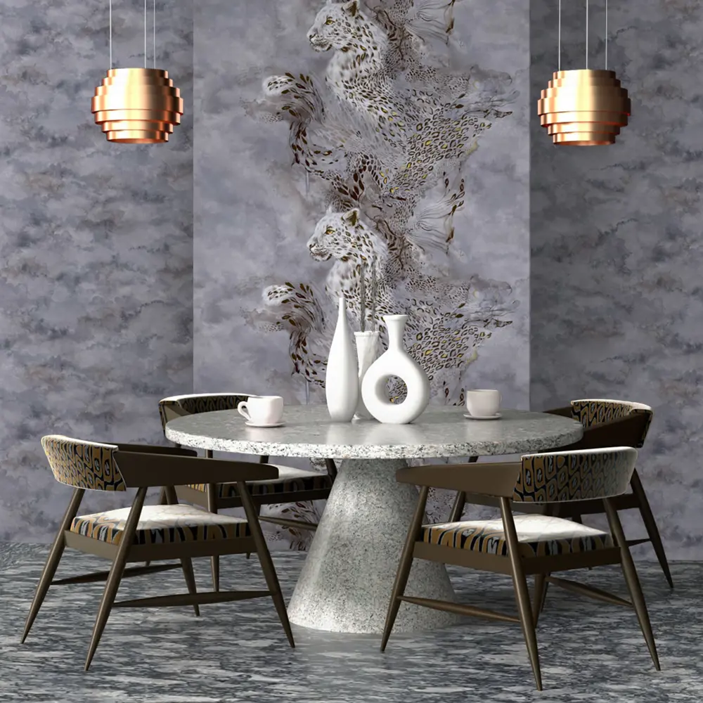 Обои флизелиновые Erismann Naomi серые 1.06 м ЭР60402-06 STLM-2205384 - Вид №3