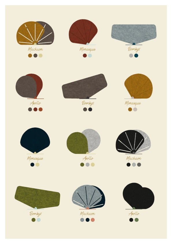 Рециркулированный ПЭТ звукопоглощающий стол перегородка панель Manade ARCH-00024669 - Вид №3