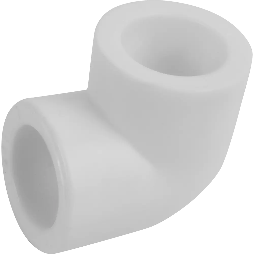 Угол полипропиленовый Политэк 90° для водопровода 20 мм 13563566 STLM-0003342