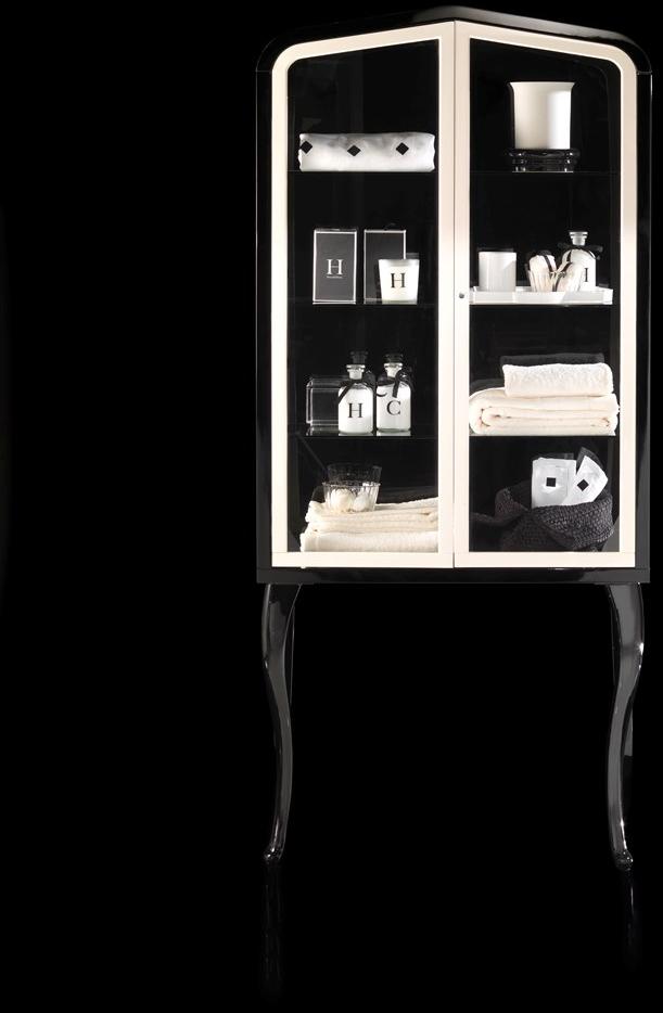 Devon&Devon Шкаф для ванной из дерева и стекла sun-id-1345193 - Вид №1