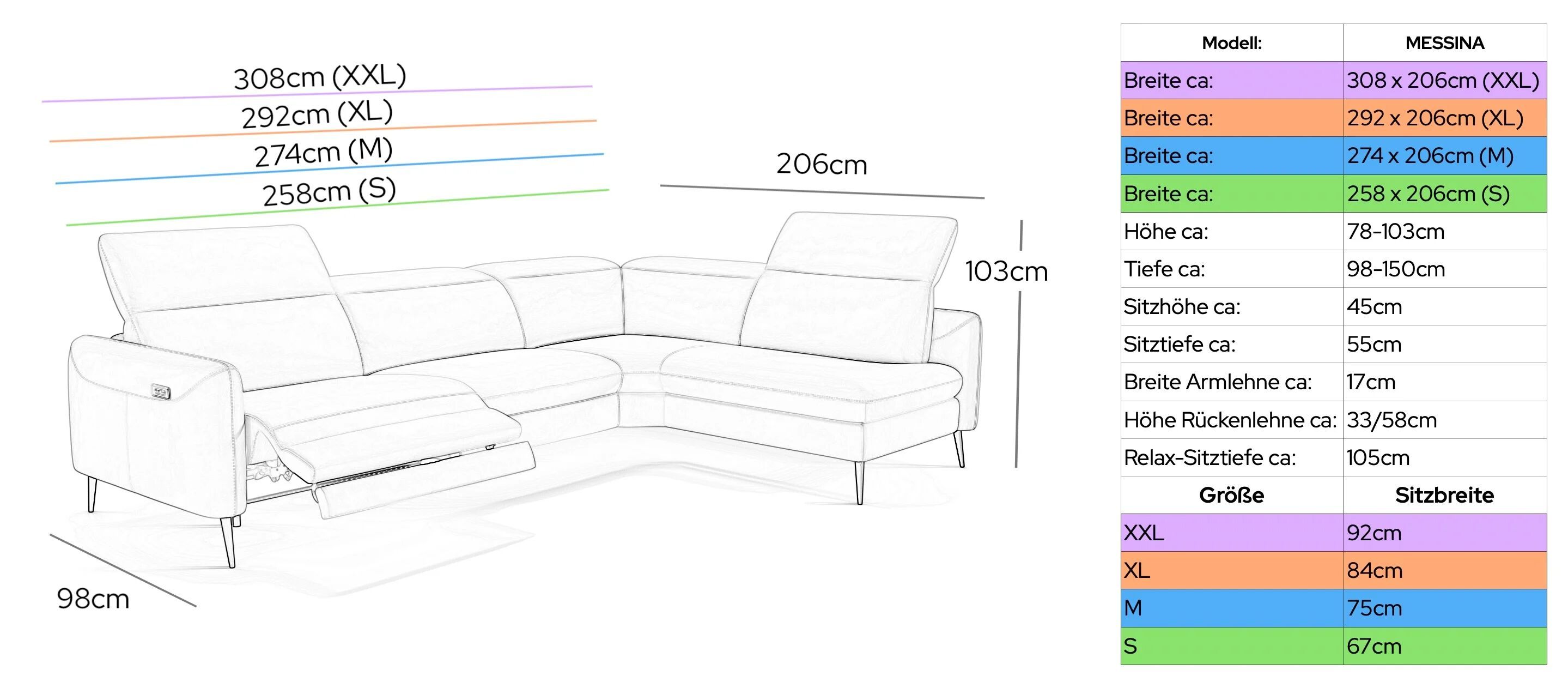 Кожаный угловой диван Sofanella Мессина ARCH-00138543 - Вид №15