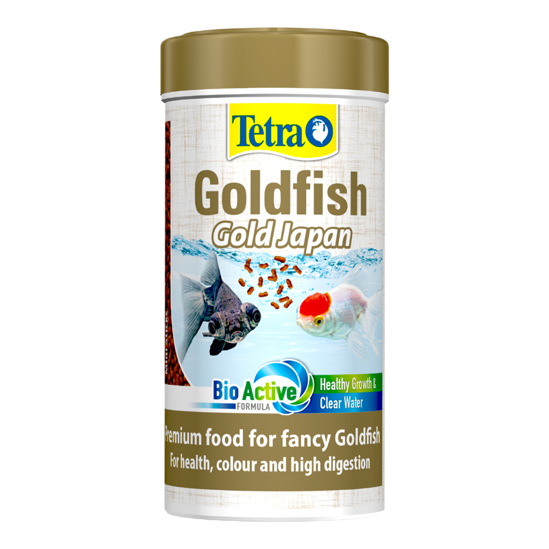 Т0042858 Корм для рыб Goldfisch Gold Japan в шариках, от перевертывания золотых рыб 250мл TETRA 