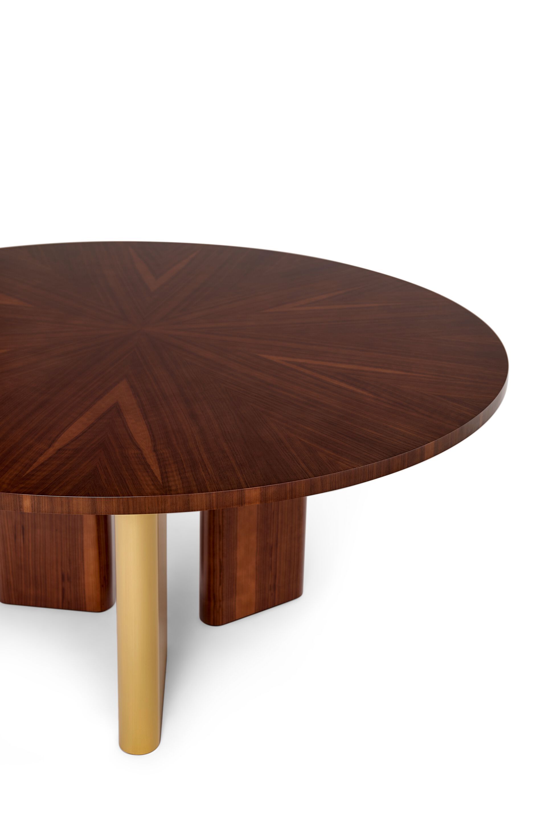 Круглый деревянный обеденный стол Ginger & Jagger Земля на Землю ARCH-00152411 - Вид №5