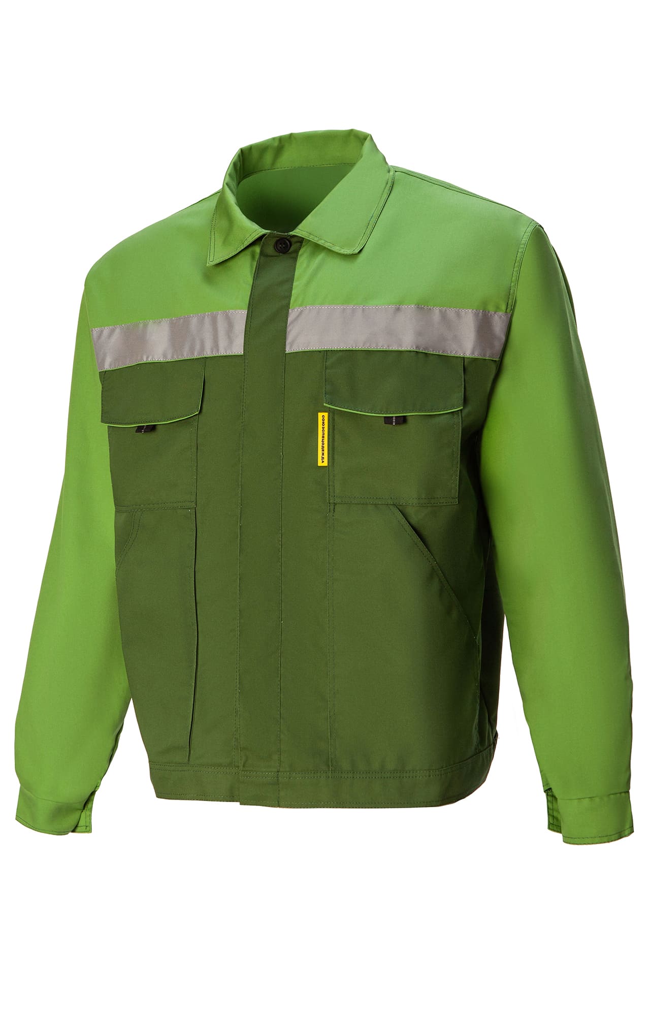 65155 Костюм "Мастер-Люкс" гринери с СВП  Летняя спецодежда  размер 64-66/170-176  - Вид №1