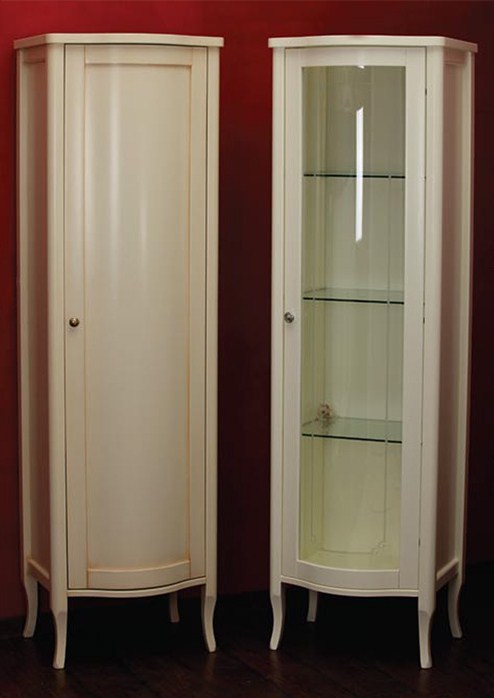 Витрина MIGLIORE Bella ML.BLL-VE450.DV с дверцей, нежно-зеленый  - Вид №4