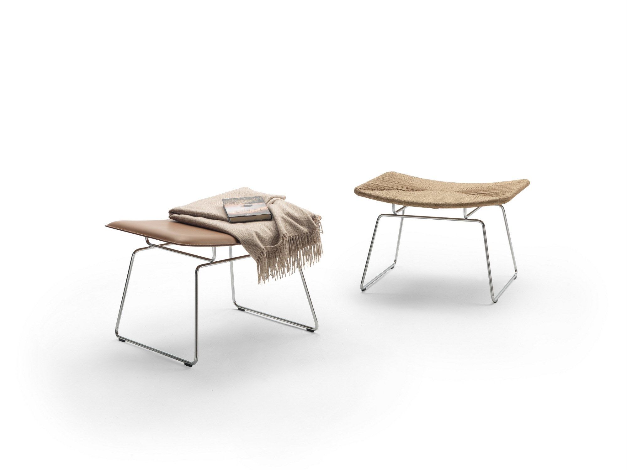 Кожаная подставка для ног Flexform Echoes S. H ARCH-00057855