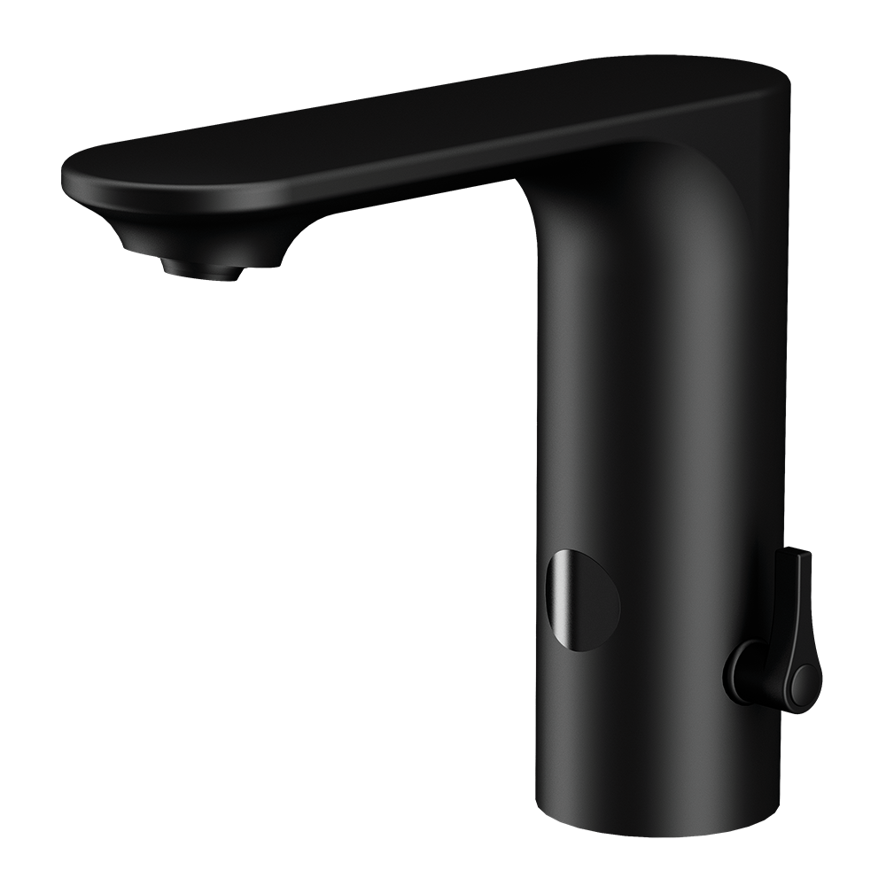 03634 Автоматический смеситель для подачи холодной и теплой воды, черный, 24 B SANELA 