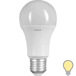 Лампа светодиодная Osram E27 220-240 В 9 Вт груша матовая 650 лм теплый белый свет