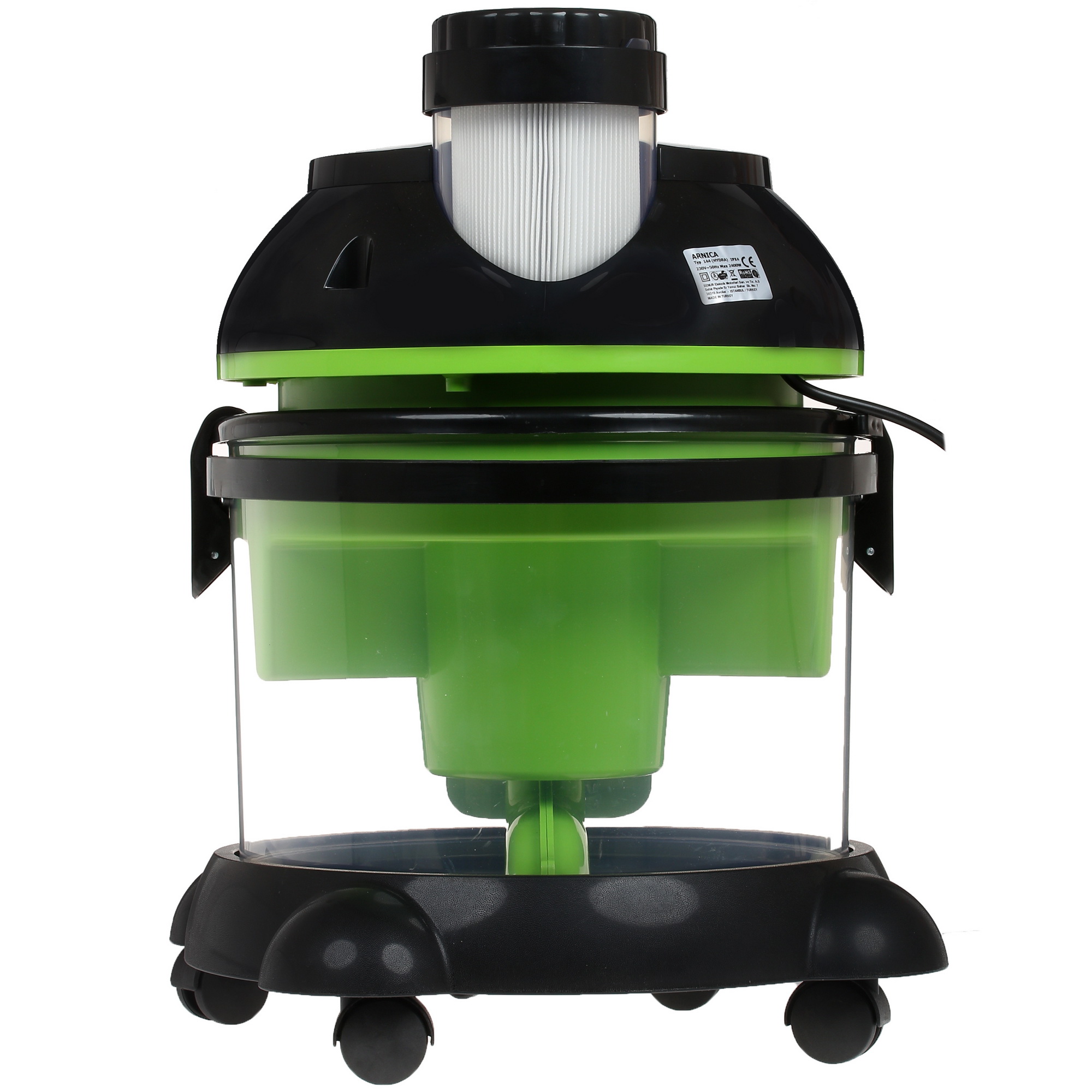 1274727 Пылесос Arnica Hydra зеленый STDN-0125174 - Вид №3