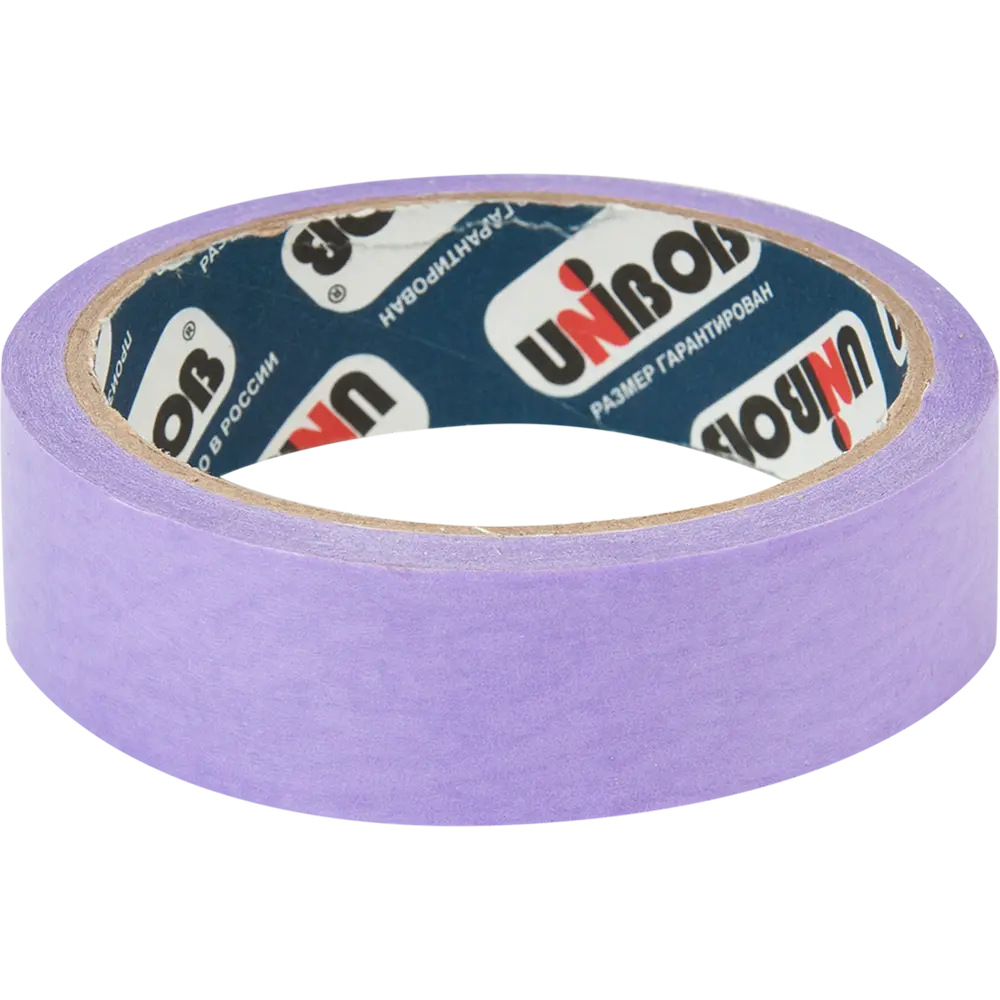 Малярная лента для деликатных поверхностей 25 мм 25 м UNIBOB STLM-2179355