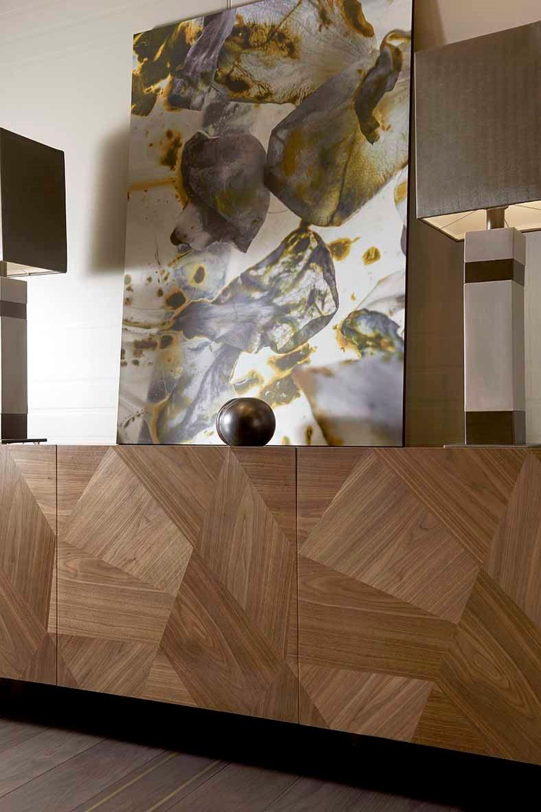 Arte Brotto Буфет из орехового дерева с распашными дверцами Leonardo L411n - Вид №4