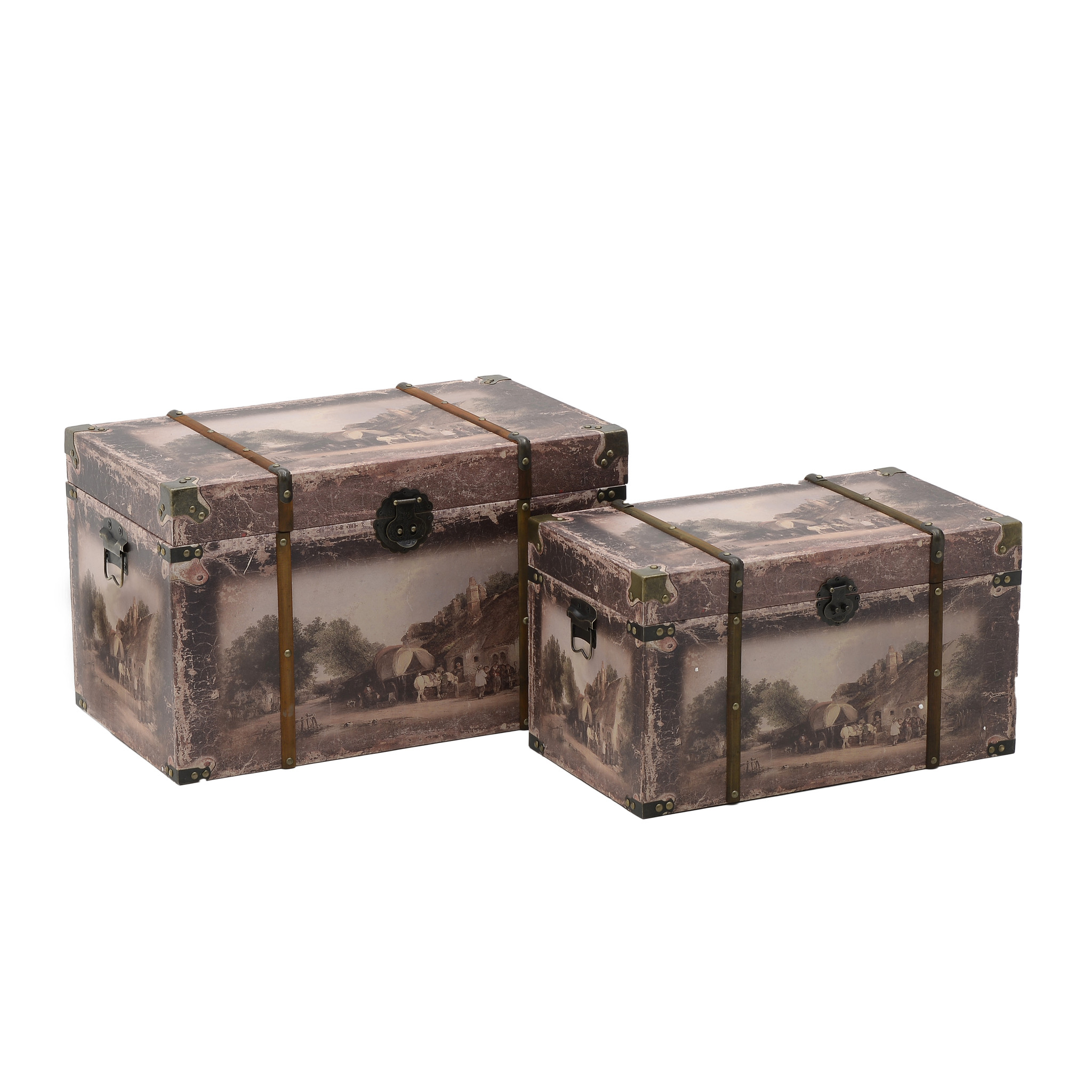 3850929.0001 сундук, набор из 2шт TO4ROOMS  - Вид №1