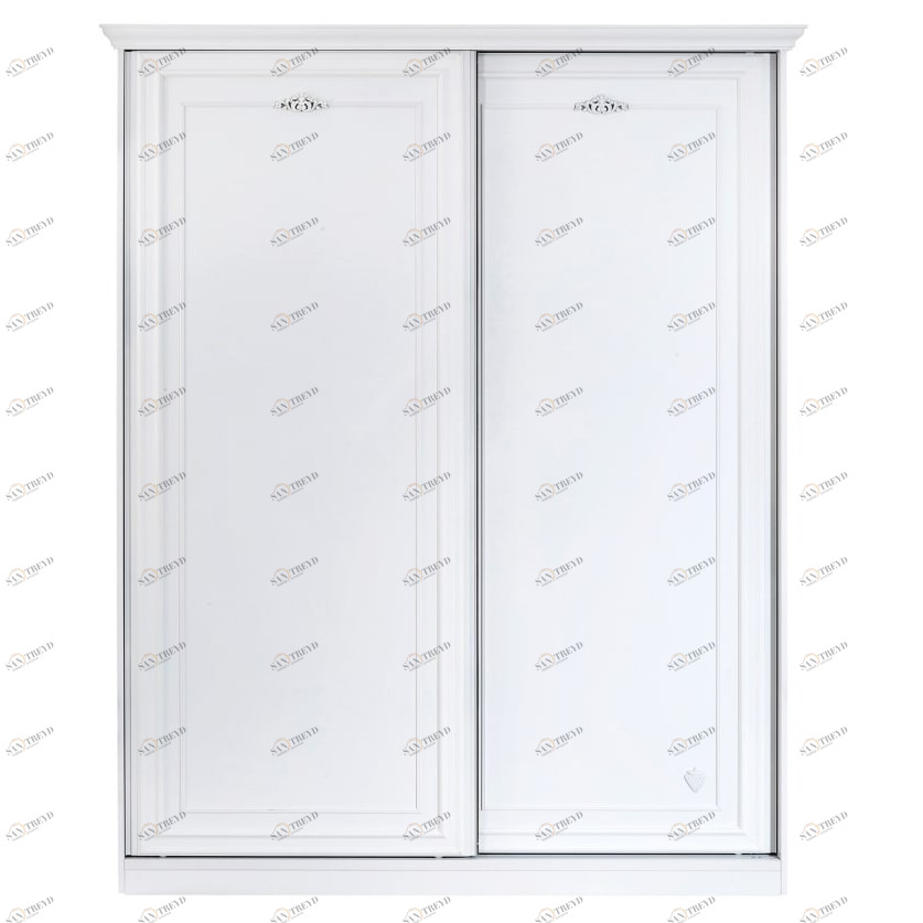 Шкаф-купе белый двухдверный Romantica CILEK ROMANTICA 00-3832629 Белый Santreyd