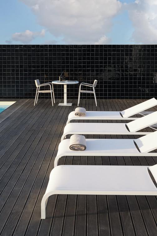 Стул лава веревка 11мм бронза Manutti Echo MNST585 - Вид №4