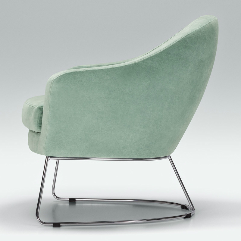 Кресло Shell, светло-бирюзовое Sits S1776 - Вид №1