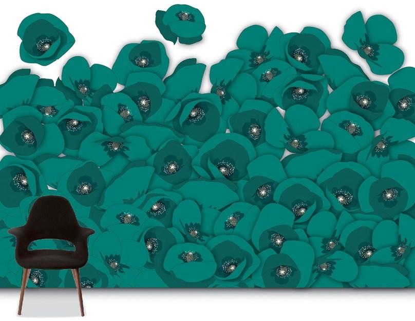 CONCEPTUWALL Цилиндрический абажур Coquelicot sun-id-1405582 - Вид №2