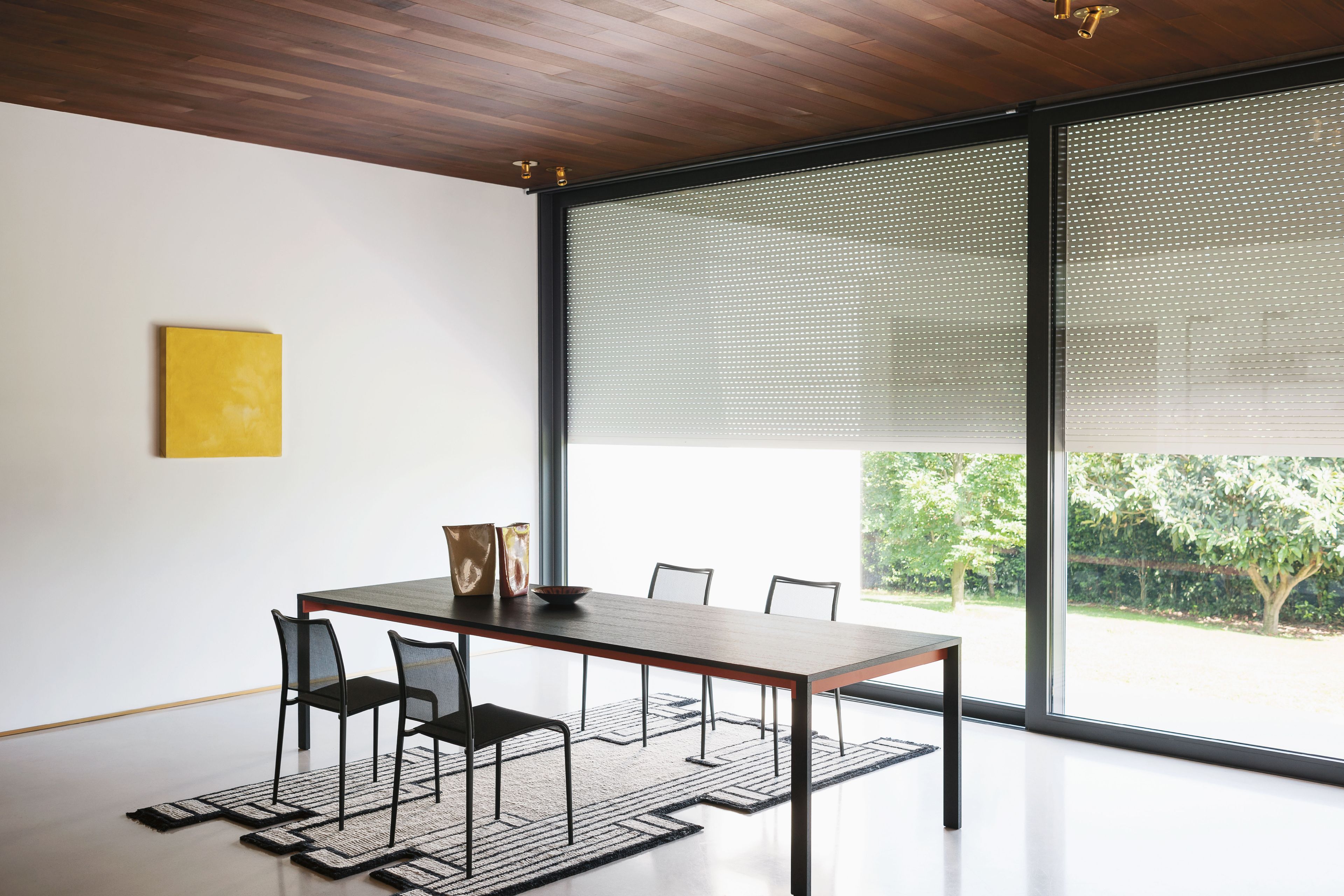 Штабелируемый садовый стул из полиэстера Desalto песок ARCH-00151213 - Вид №4