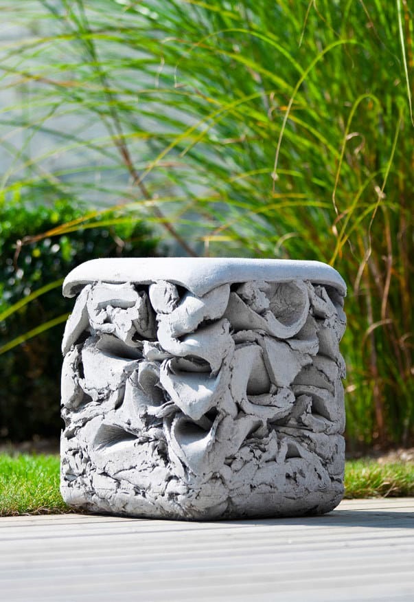 Бетонный низкий садовый стул SWISSPEARL дизайн ARCH-00084434 - Вид №12