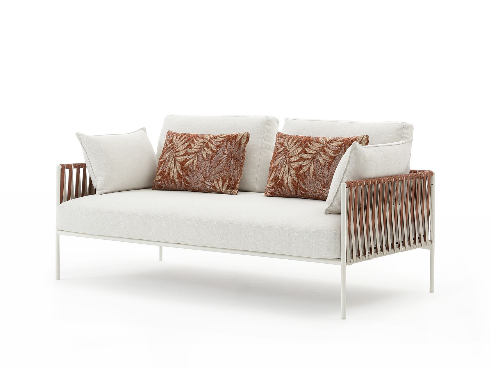 2-местный тканевый садовый диван Nodo Italia Zip ARCH-00152786