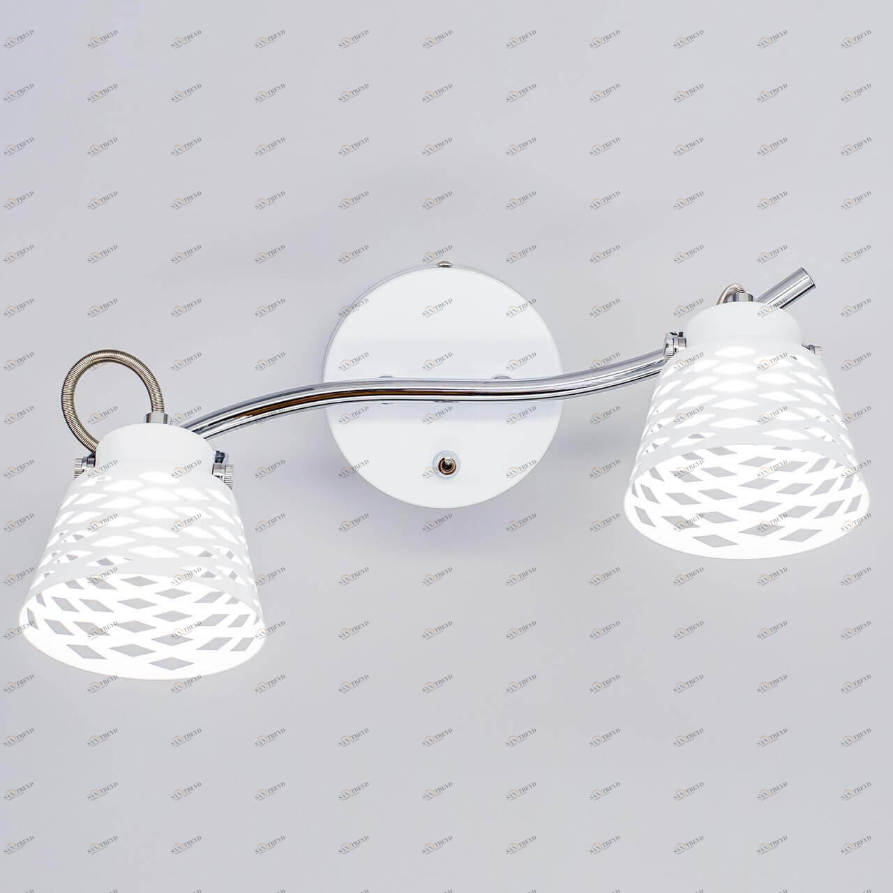 Спот настенный белый с 2 плафонами Citilux "Орегон" CL508520 CITILUX ОРЕГОН 00-3926539 Белый 