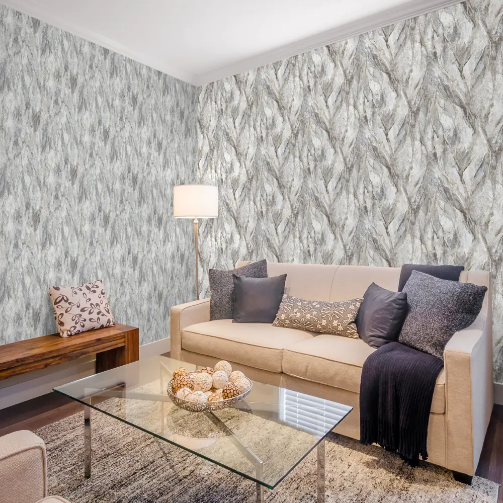 Обои флизелиновые Ateliero Borjomi коричневые 1.06 м 989969 STLM-2050937 - Вид №3