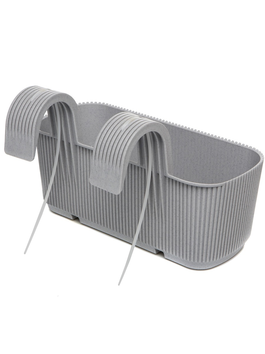 Горшок для цветов Sago 3.2L Grey NAVAKO 16149 - Вид №3