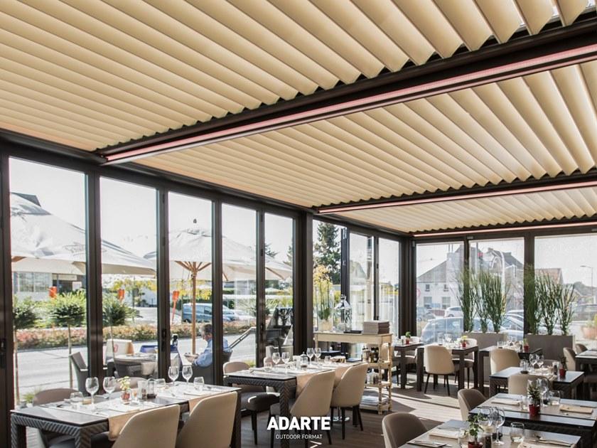 ADARTE Алюминиевая пергола с регулируемыми жалюзи  A109  - Вид №6