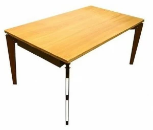 TrackDesign Прямоугольный раздвижной стол из дуба Leggero Itt06046