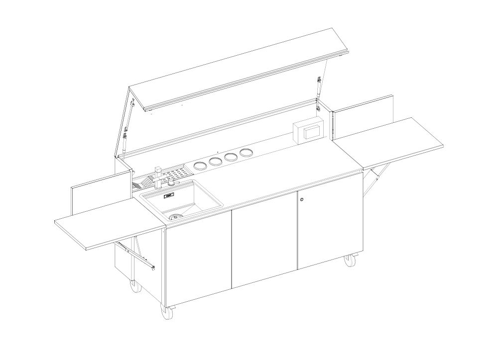 7555003 Станция приготовления пищи «постель и завтрак» Finalmente 7555 003 Fosterspa 