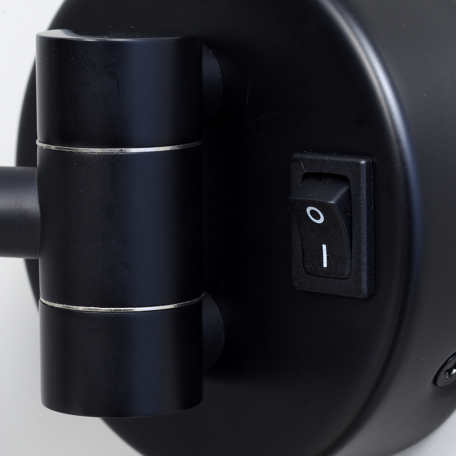 K-1004BLACK Зеркало с LED-подсветкой, 3-х кратным увеличением WasserKRAFT  - Вид №2