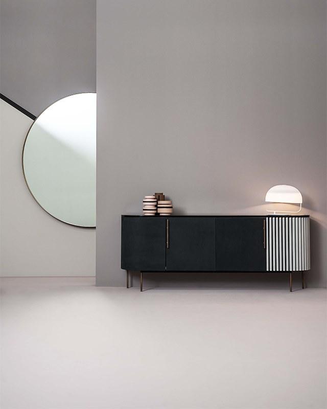 BAXTER Зеркало настенное круглое в раме sun-id-1404673 - Вид №7